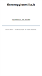 Mobile Screenshot of fierereggioemilia.it